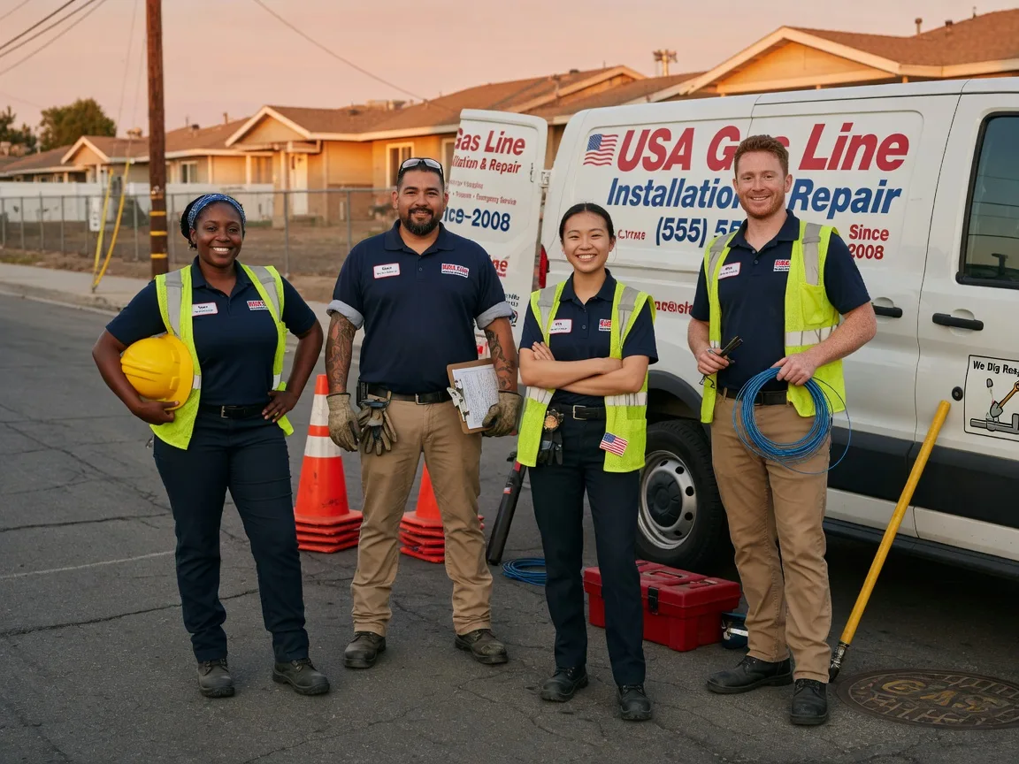 Gas Line Installation company in Hagerman, NM